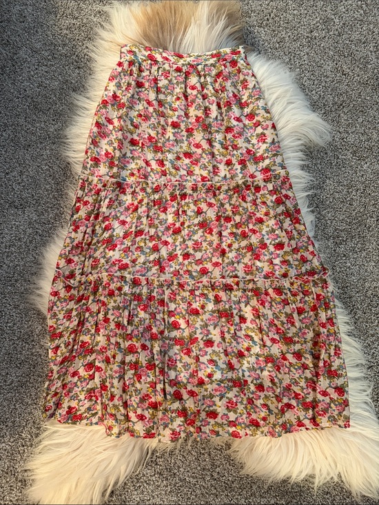 Polagram Dresses & Skirts - Polagram Maxi Floral Skirt